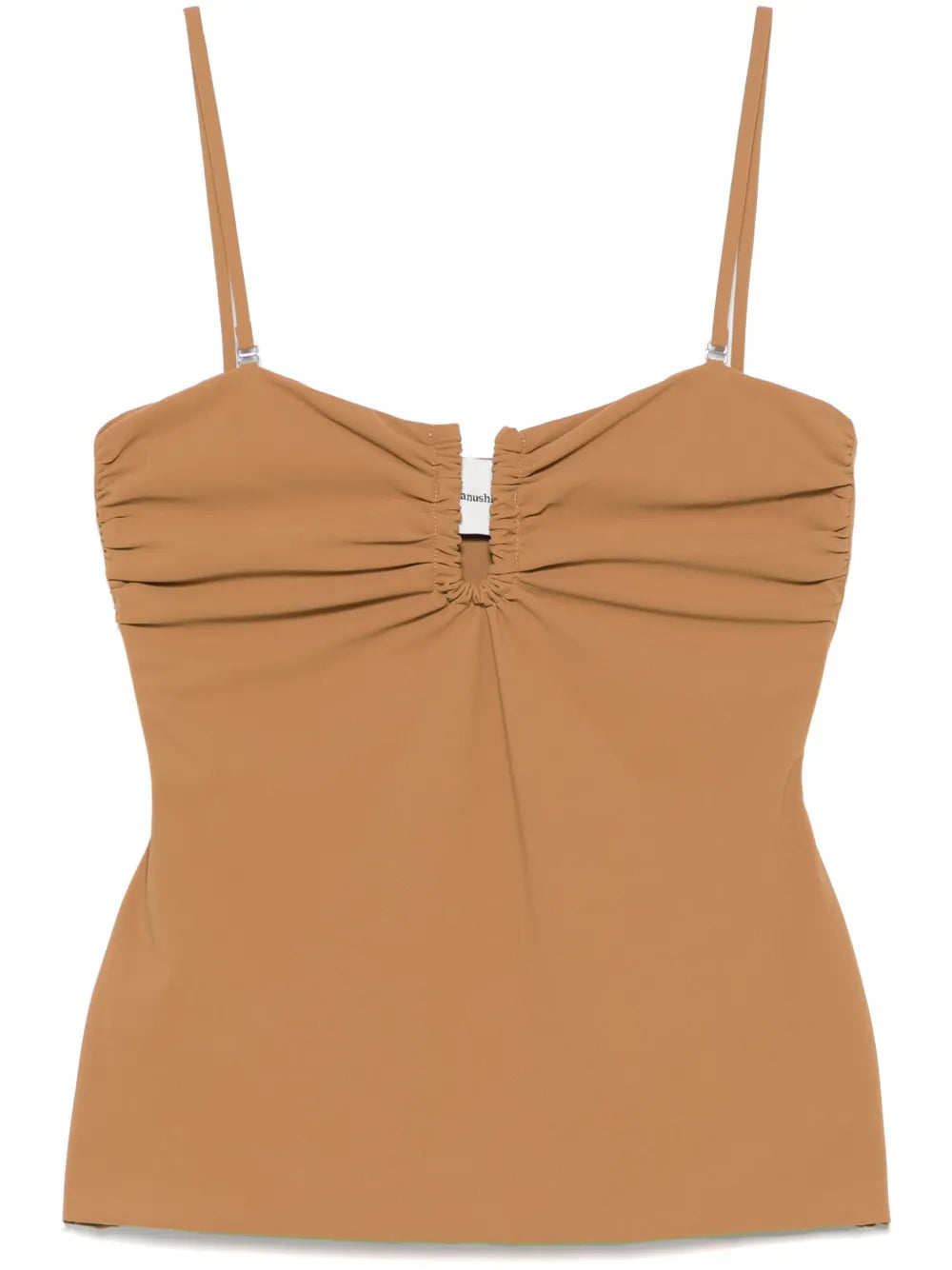 Ruched-Detail Top