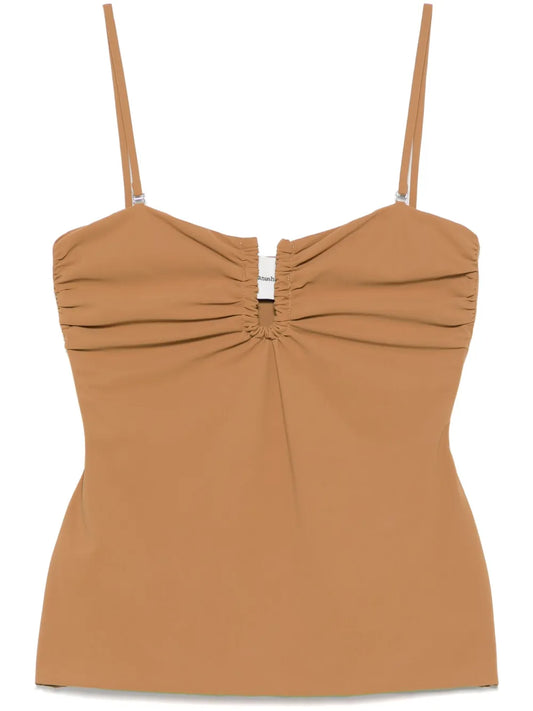 Ruched-Detail Top