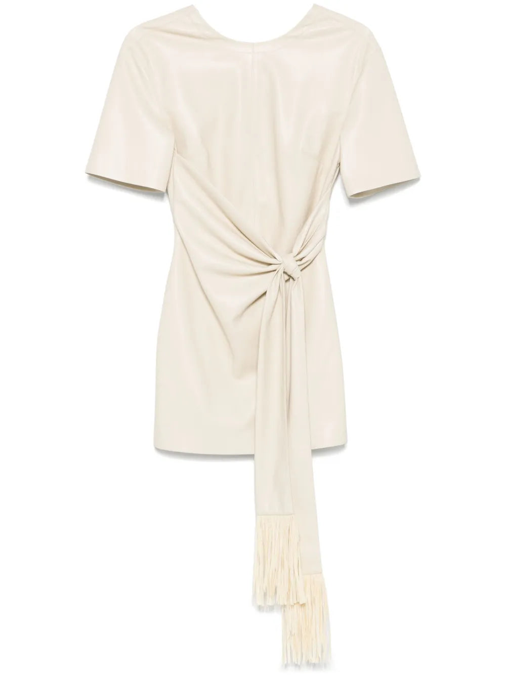 Knot-Detail Mini Dress