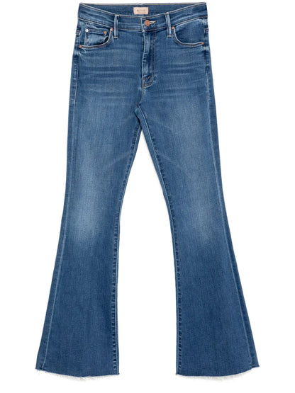 The Weekender Fray Flared Jeans