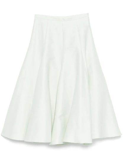 Flared Midi Skirt