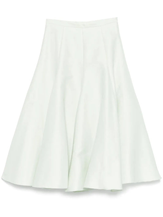 Flared Midi Skirt