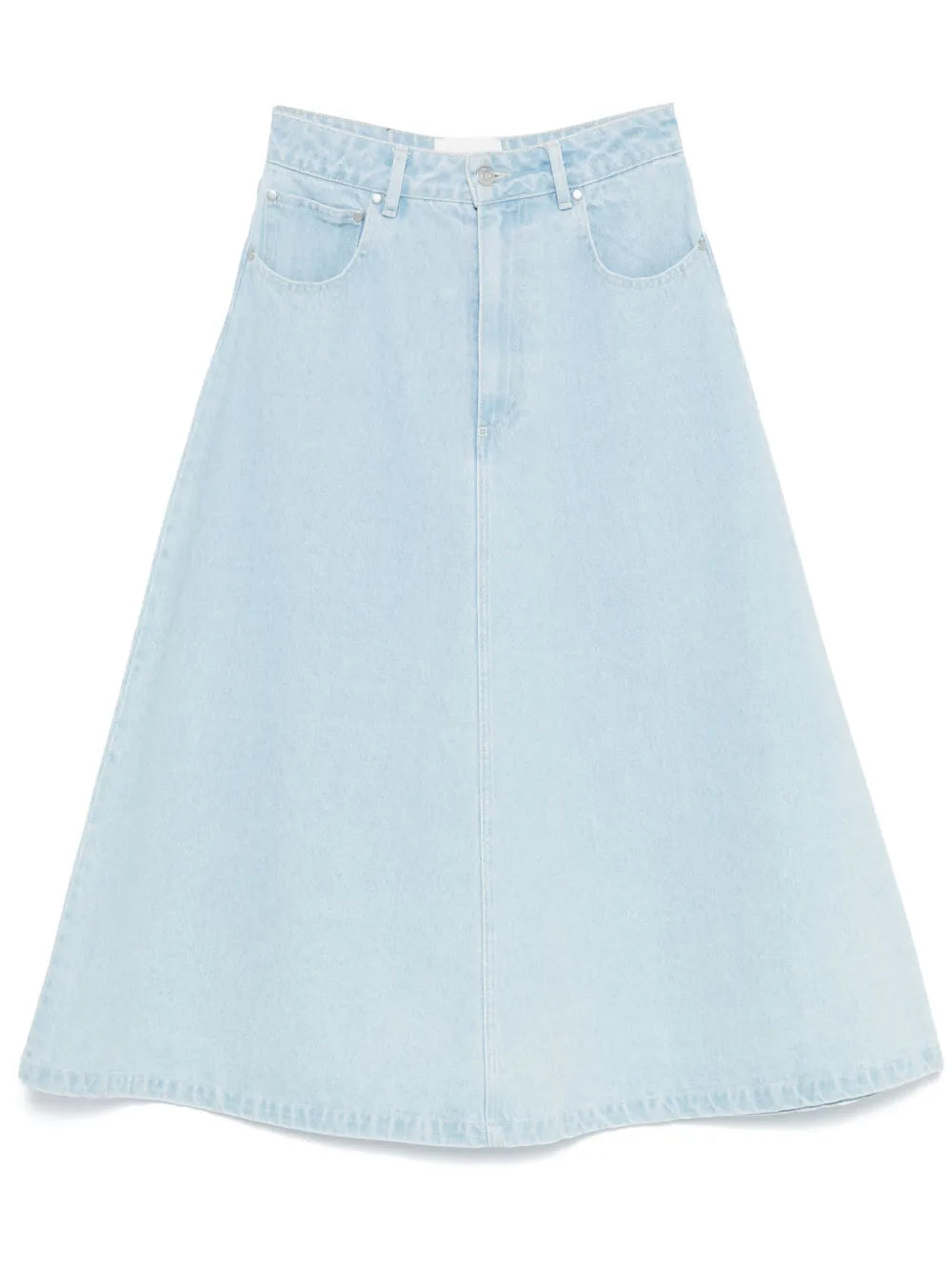 Denim Midi Skirt