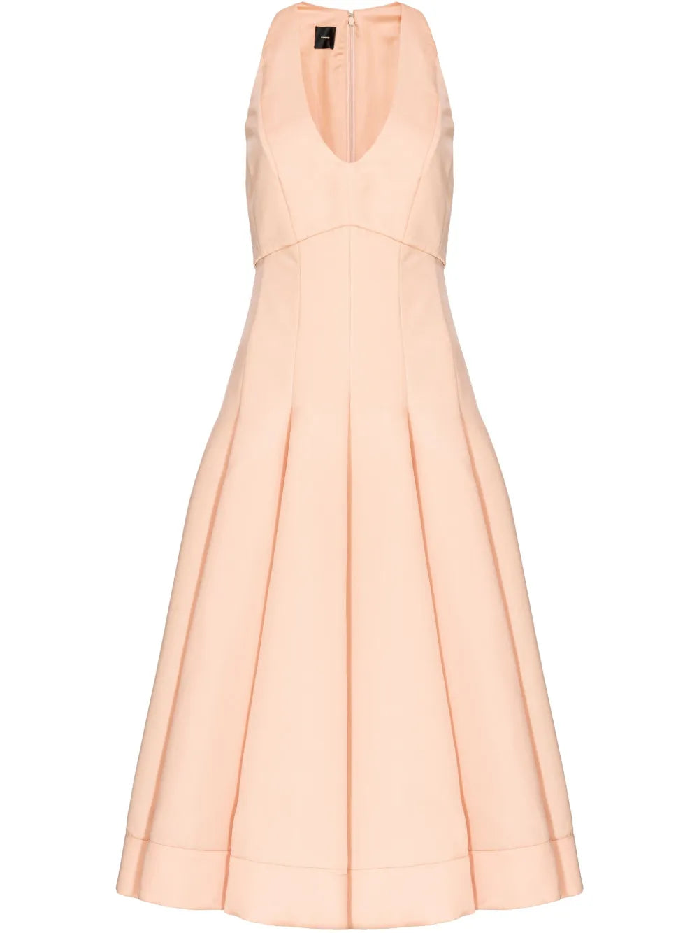 Pleated Midi Dress