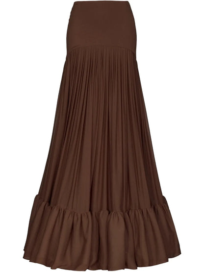 Ruffle-Detailing Skirt