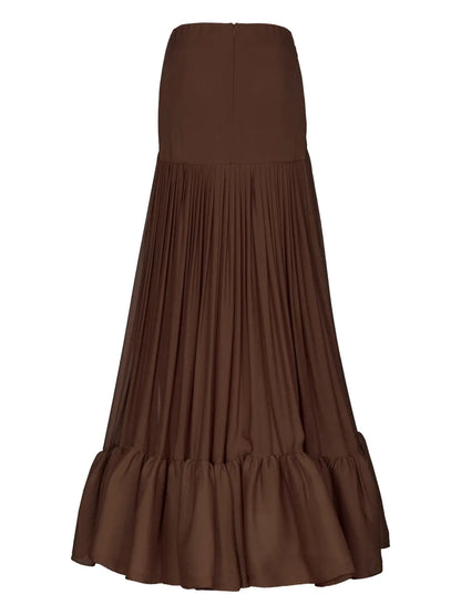 Ruffle-Detailing Skirt