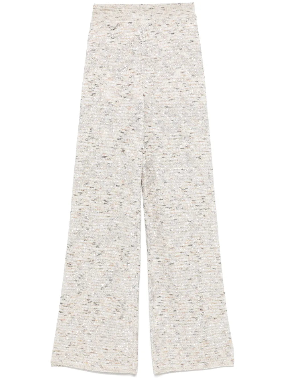 Sequinned Flared Trousers