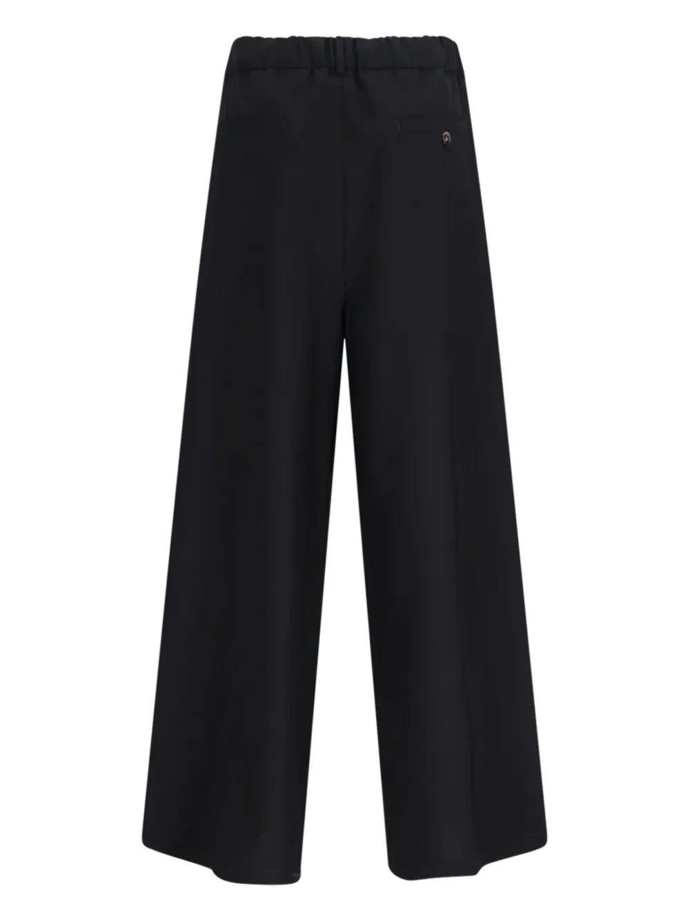 Logo-Print Flared Trousers