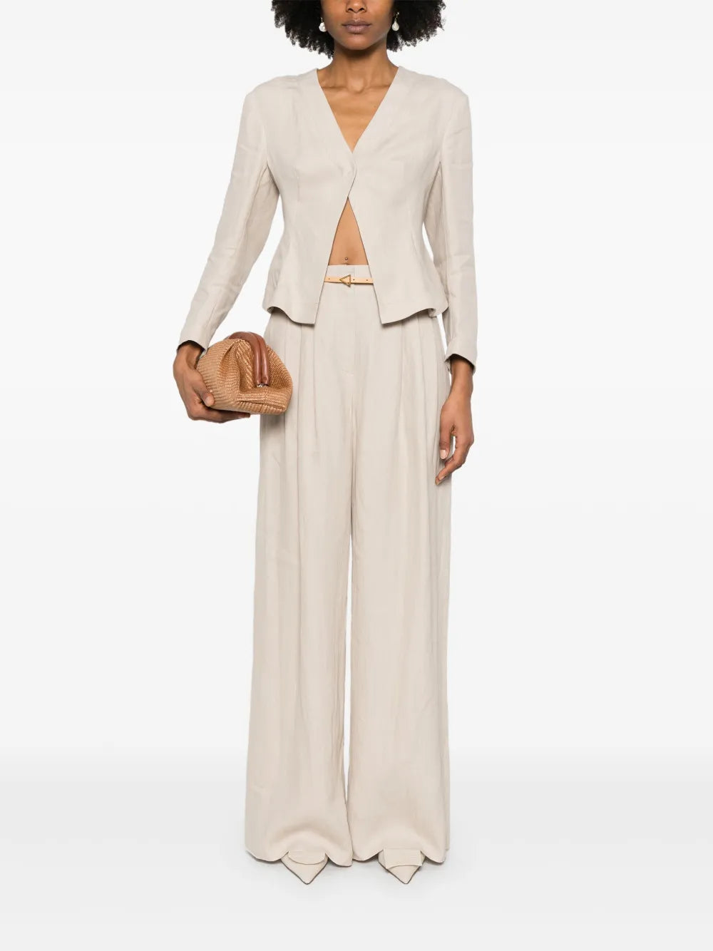 Wide-Leg Trousers