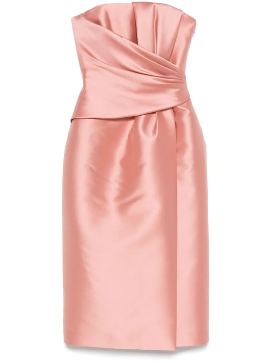 Strapless Midi Dress