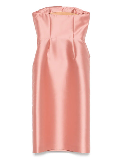 Strapless Midi Dress
