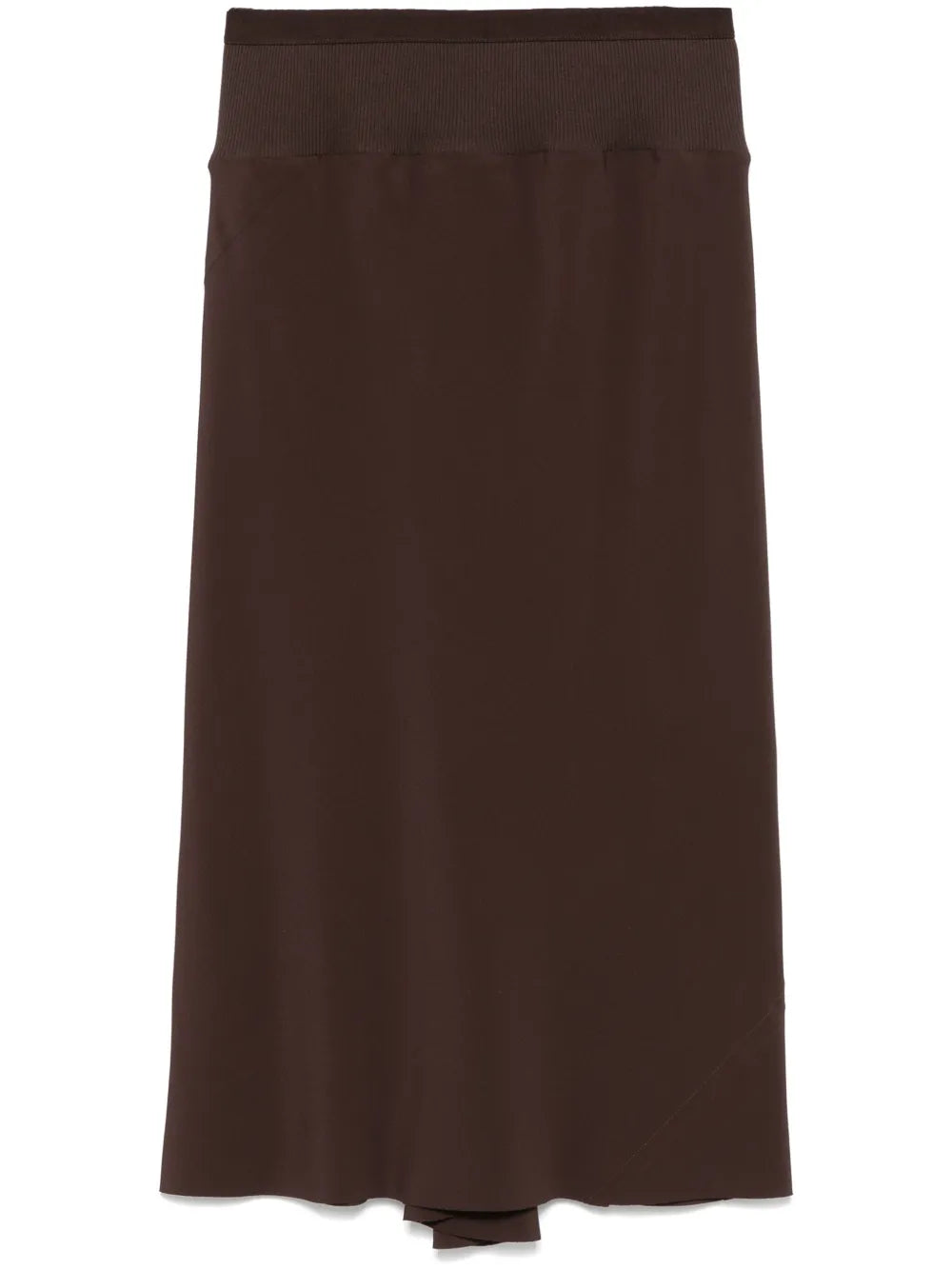 Knee Bias Midi Skirt