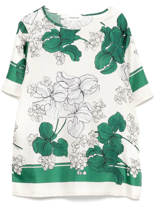 Floral-Print T-Shirt