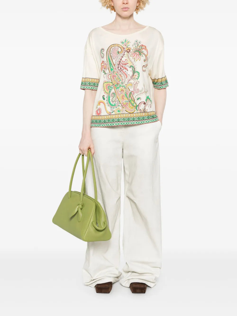 Paisley-Print T-Shirt