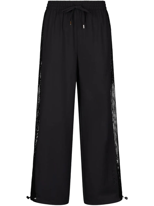 Mesh-Panelled Trousers