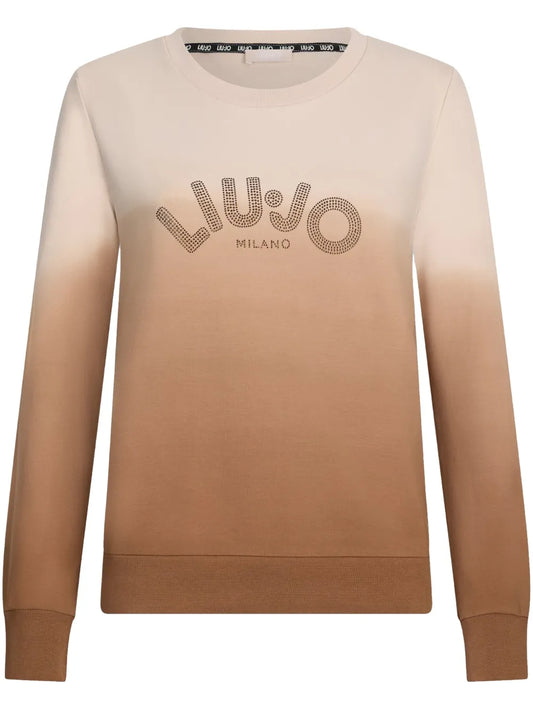 Rhinestone-Embellished Sweatshirt