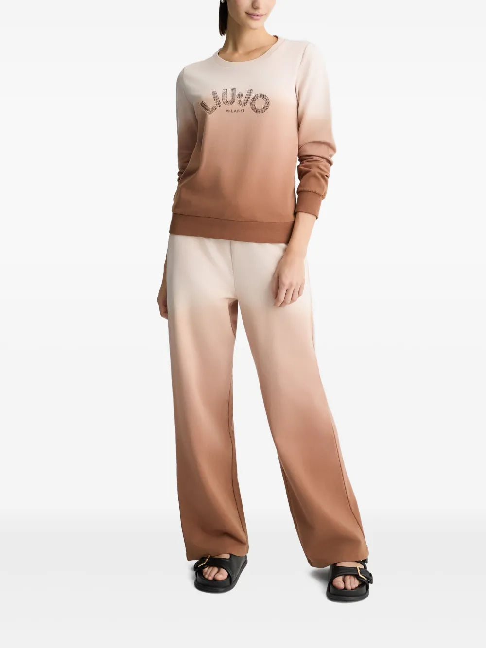 Rhinestone-Embellished Sweatshirt