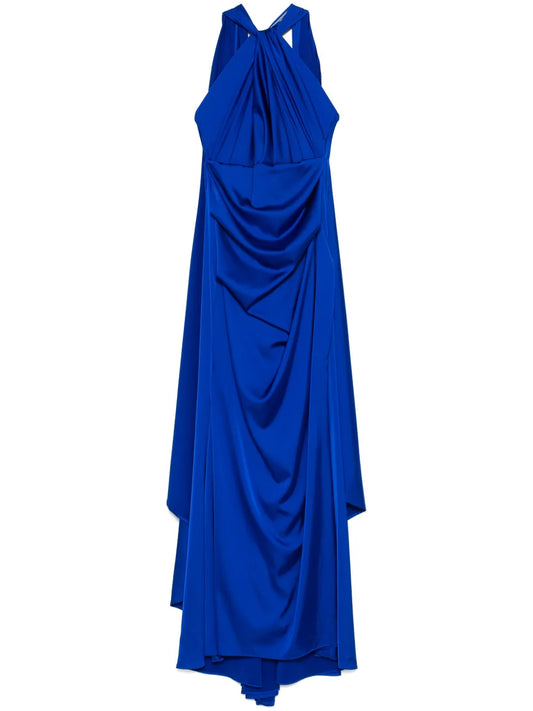 Cape-Insert Gown