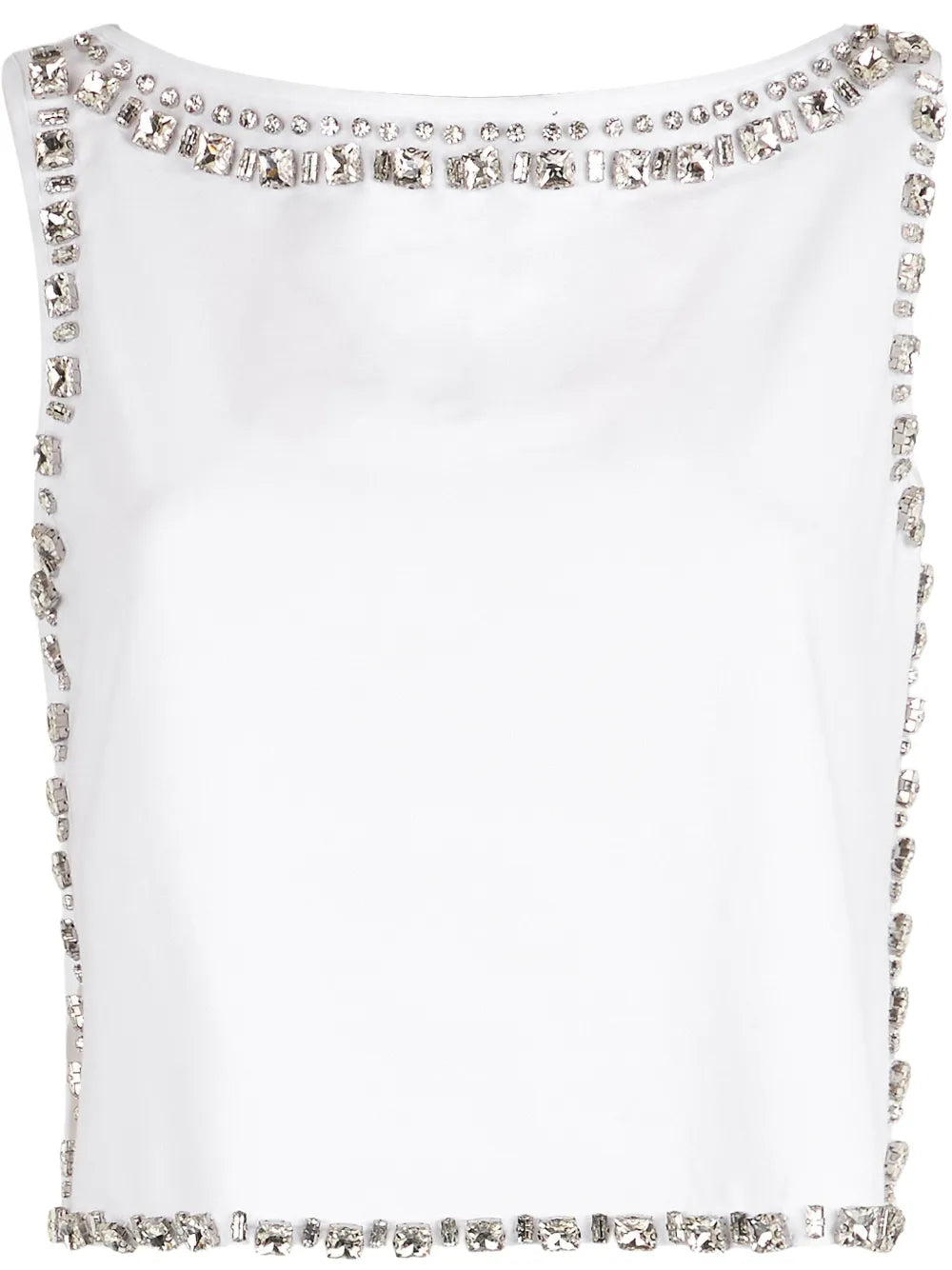 Rhinestone-Embellished Top