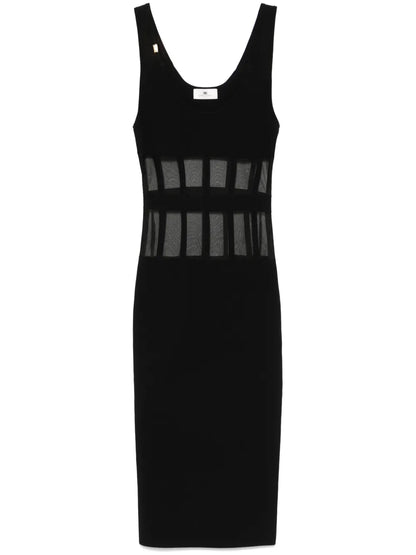Corset-Cuts Midi Dress