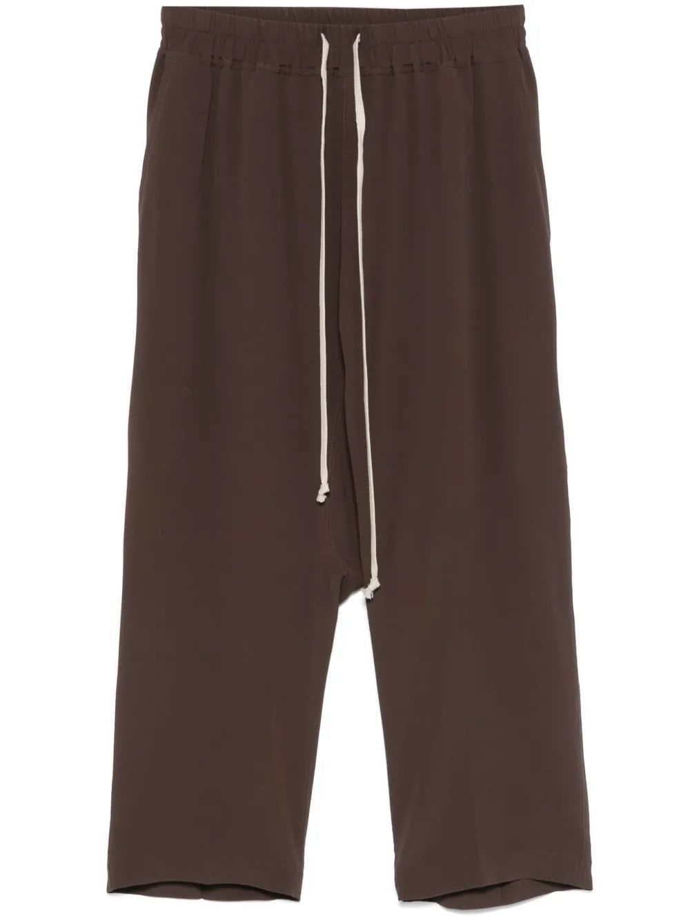 Drawstring Cropped Trousers