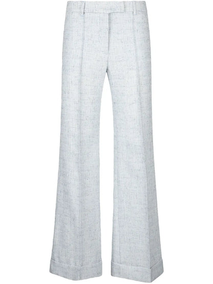 High-Rise Flared Trousers