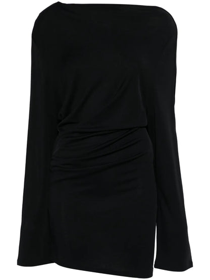 Draped Mini Dress