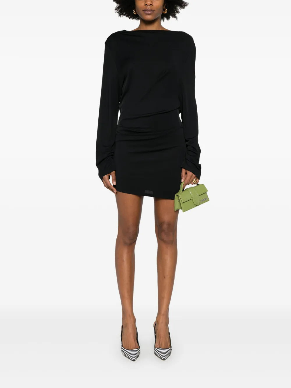 Draped Mini Dress