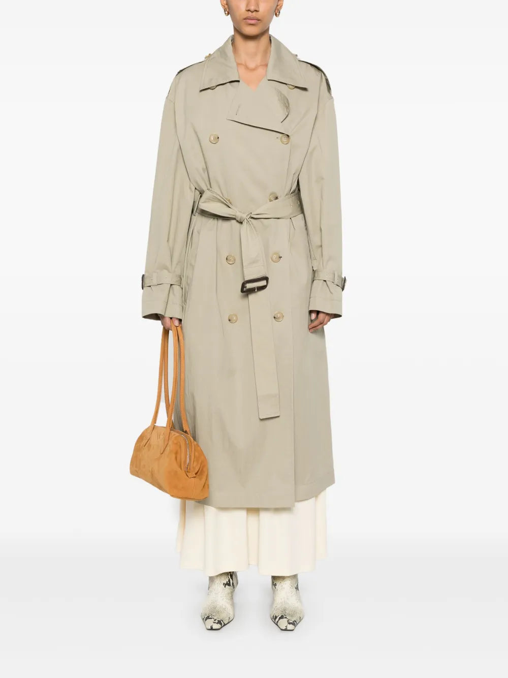 Crisp Summer Trench Coat
