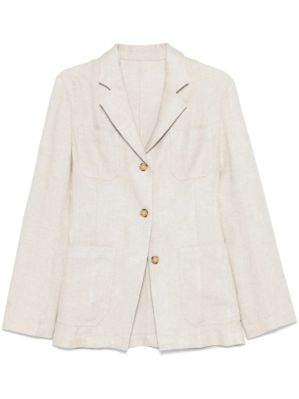 Notched-Lapels Blazer