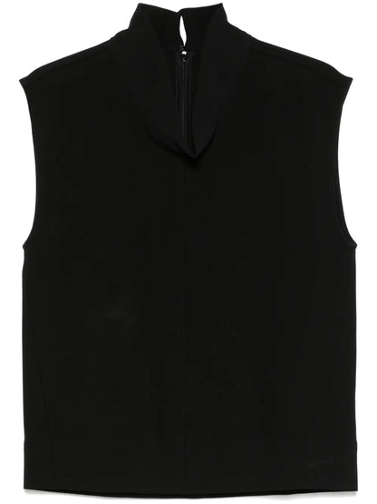 High-Neck Blouse