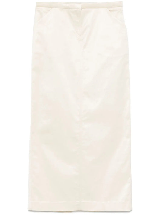 Straight Midi Skirt