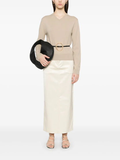 Straight Midi Skirt