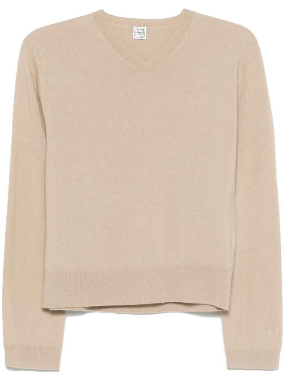 V-Neck Knit Sweater