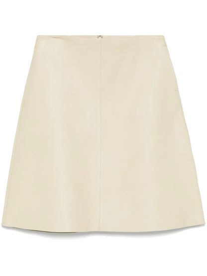 Leather Mini Skirt
