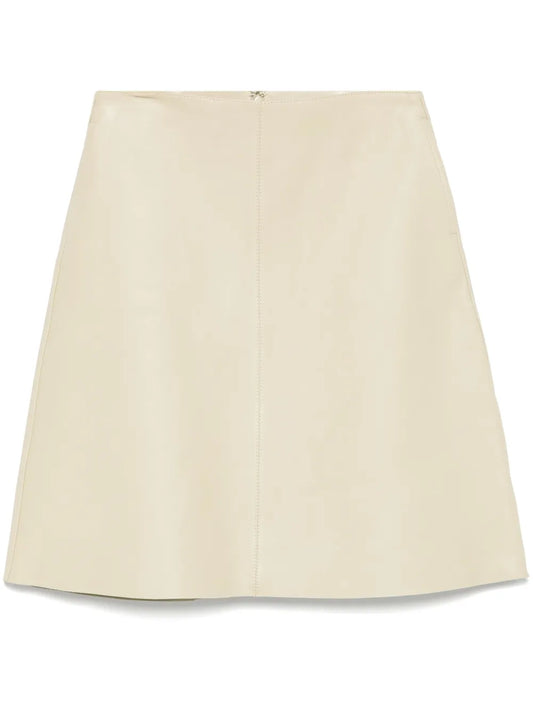 Leather Mini Skirt