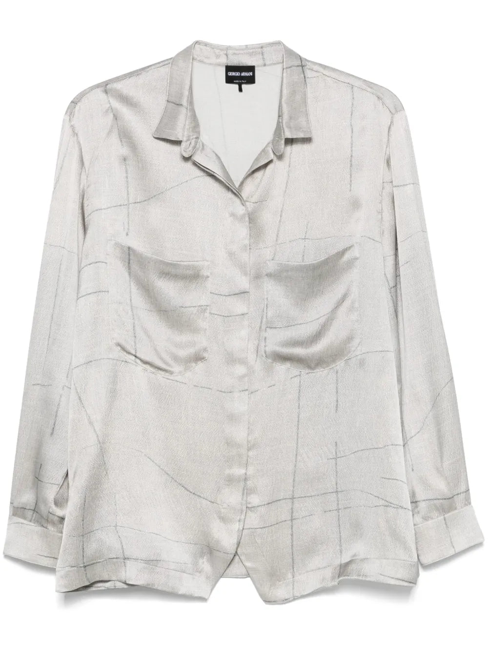 Abstract-Print Shirt