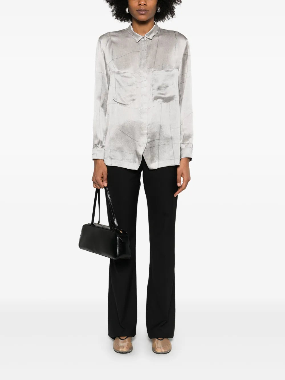 Abstract-Print Shirt