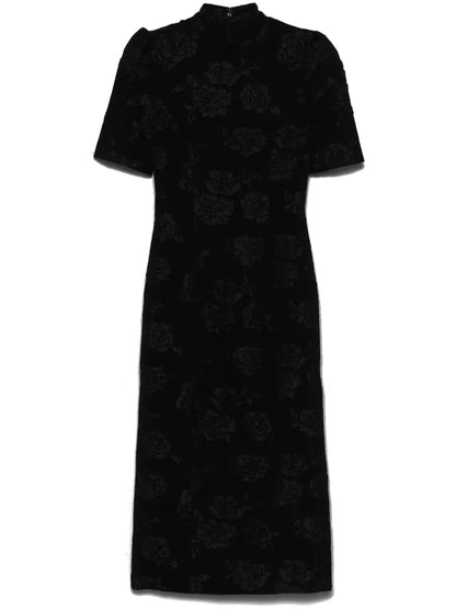 Jacquard Midi Dress
