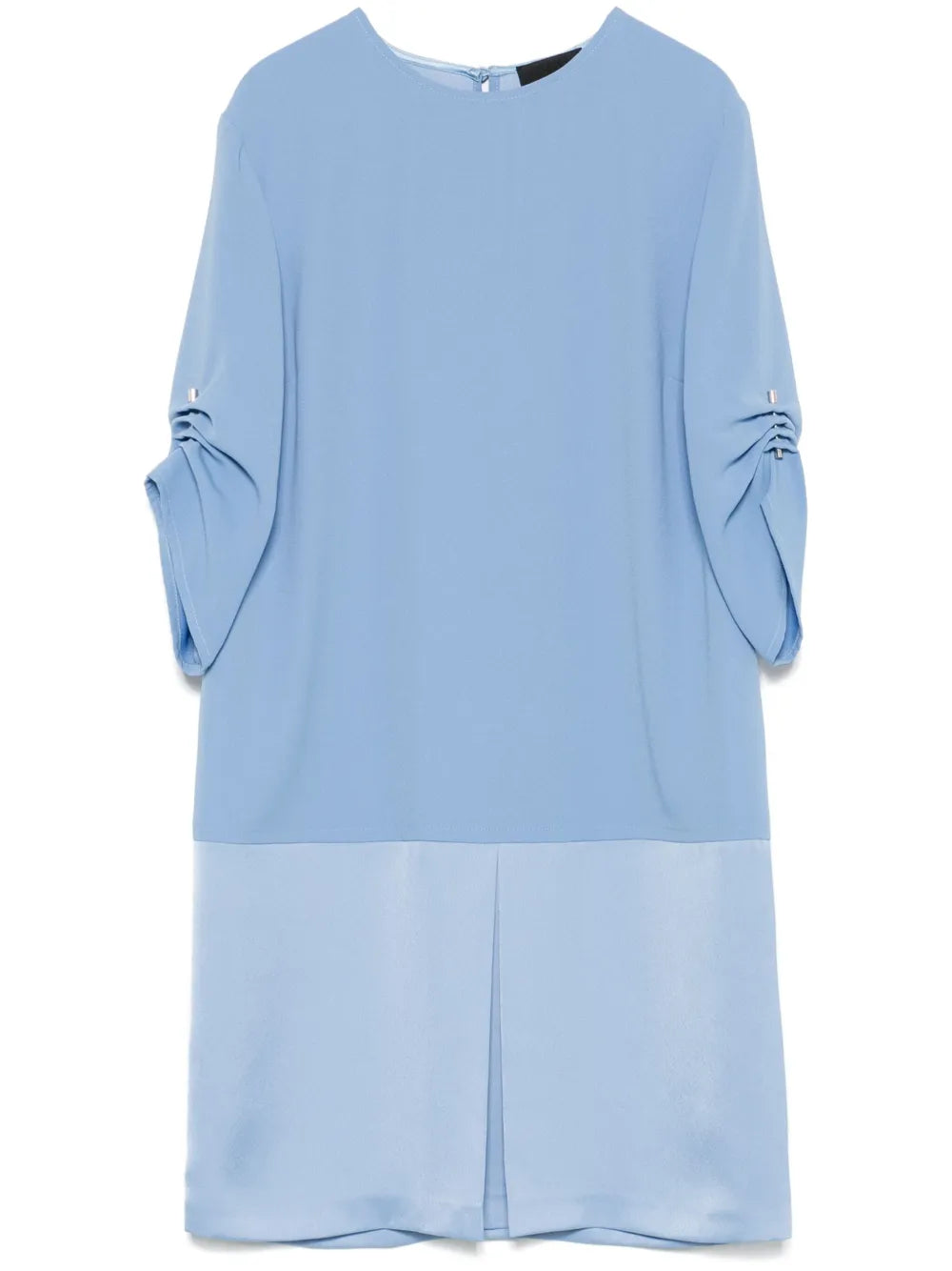 Crepe Mini Skirt