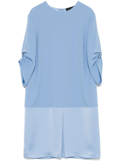 Crepe Mini Skirt