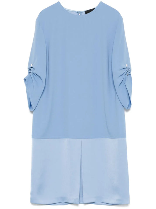 Crepe Mini Skirt