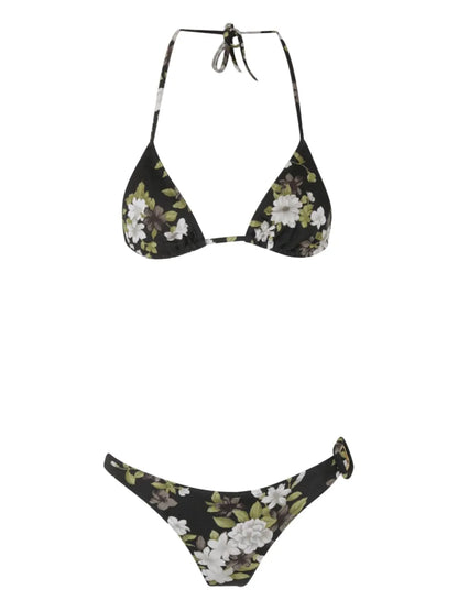Floral-Print Bikini