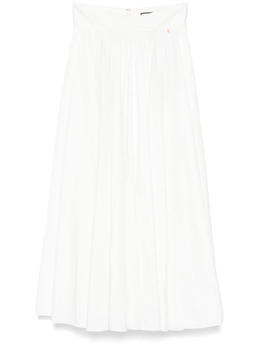 Flared Midi Skirt