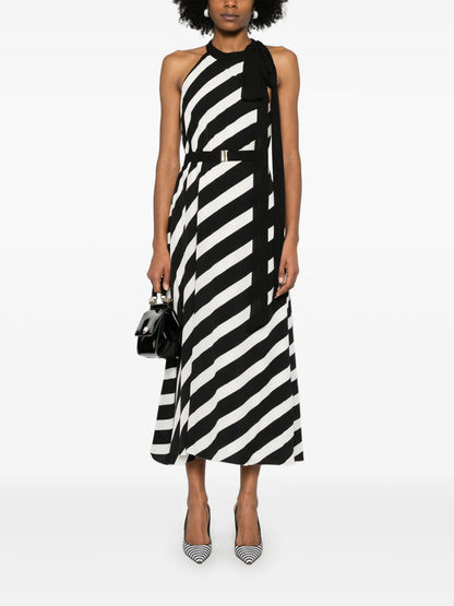 Striped Midi Dress