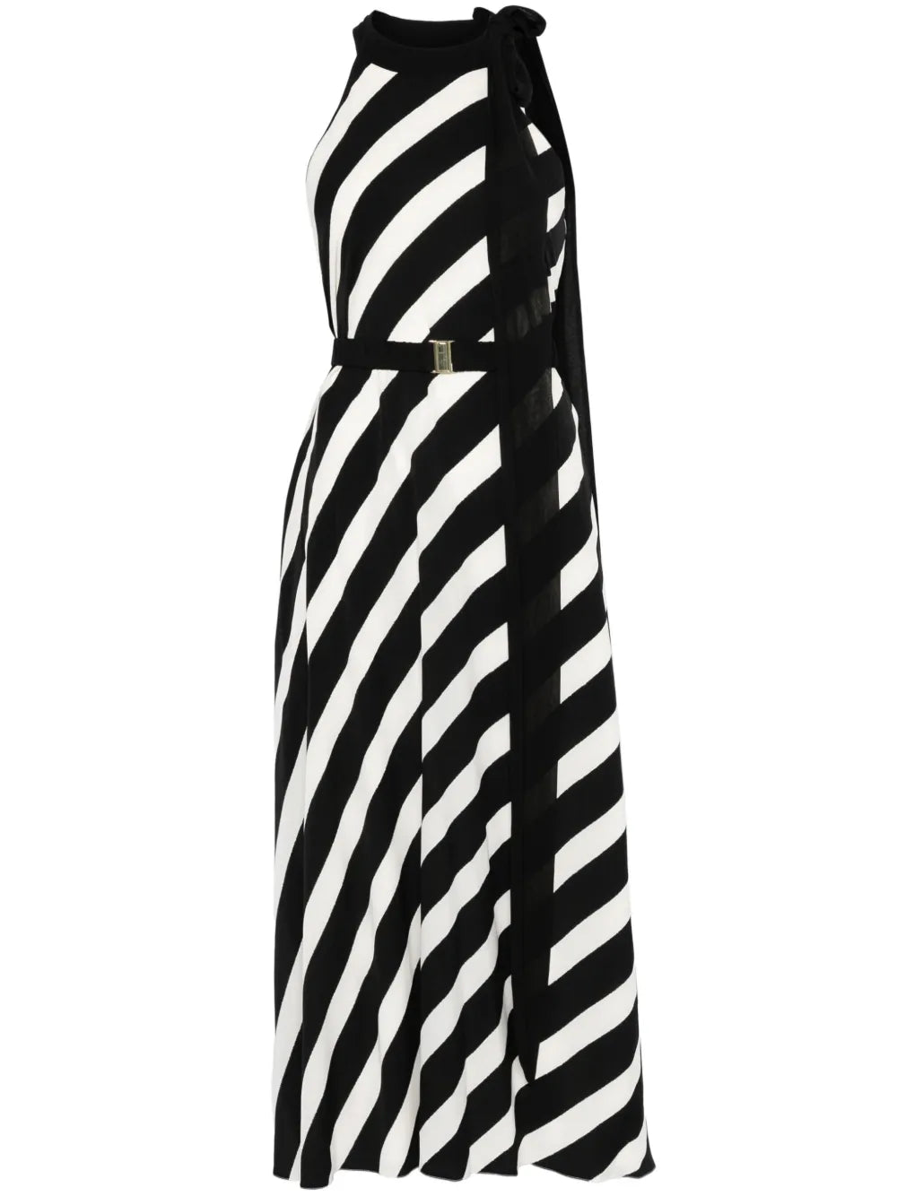 Striped Midi Dress
