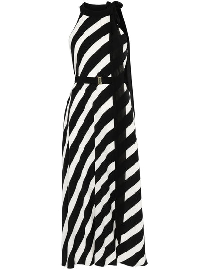 Striped Midi Dress