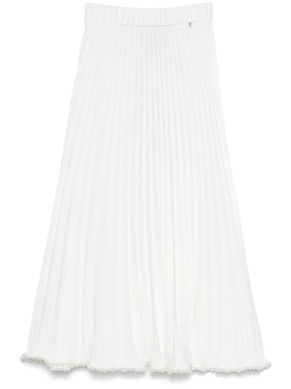 Pleated Midi Skirt