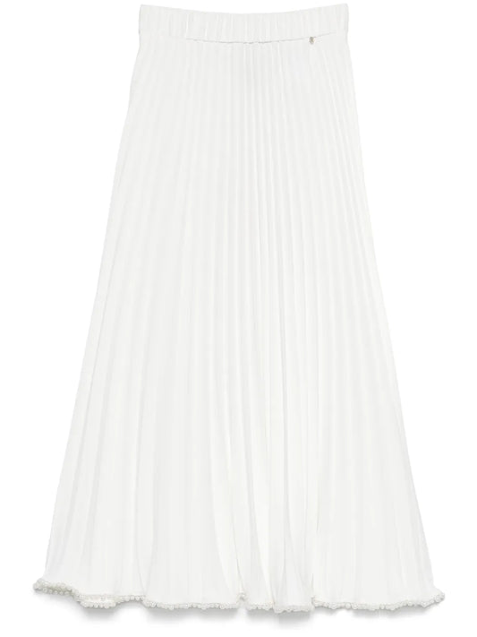 Pleated Midi Skirt