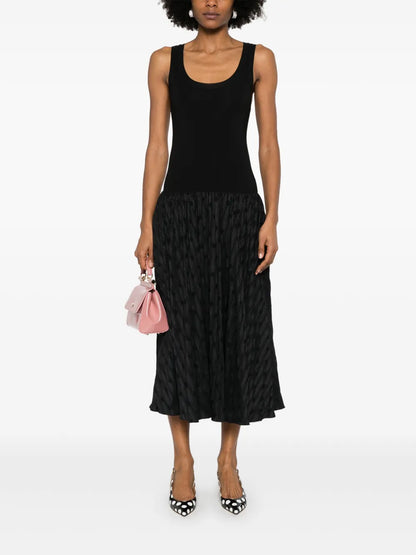 Drop-Waist Maxi Dress